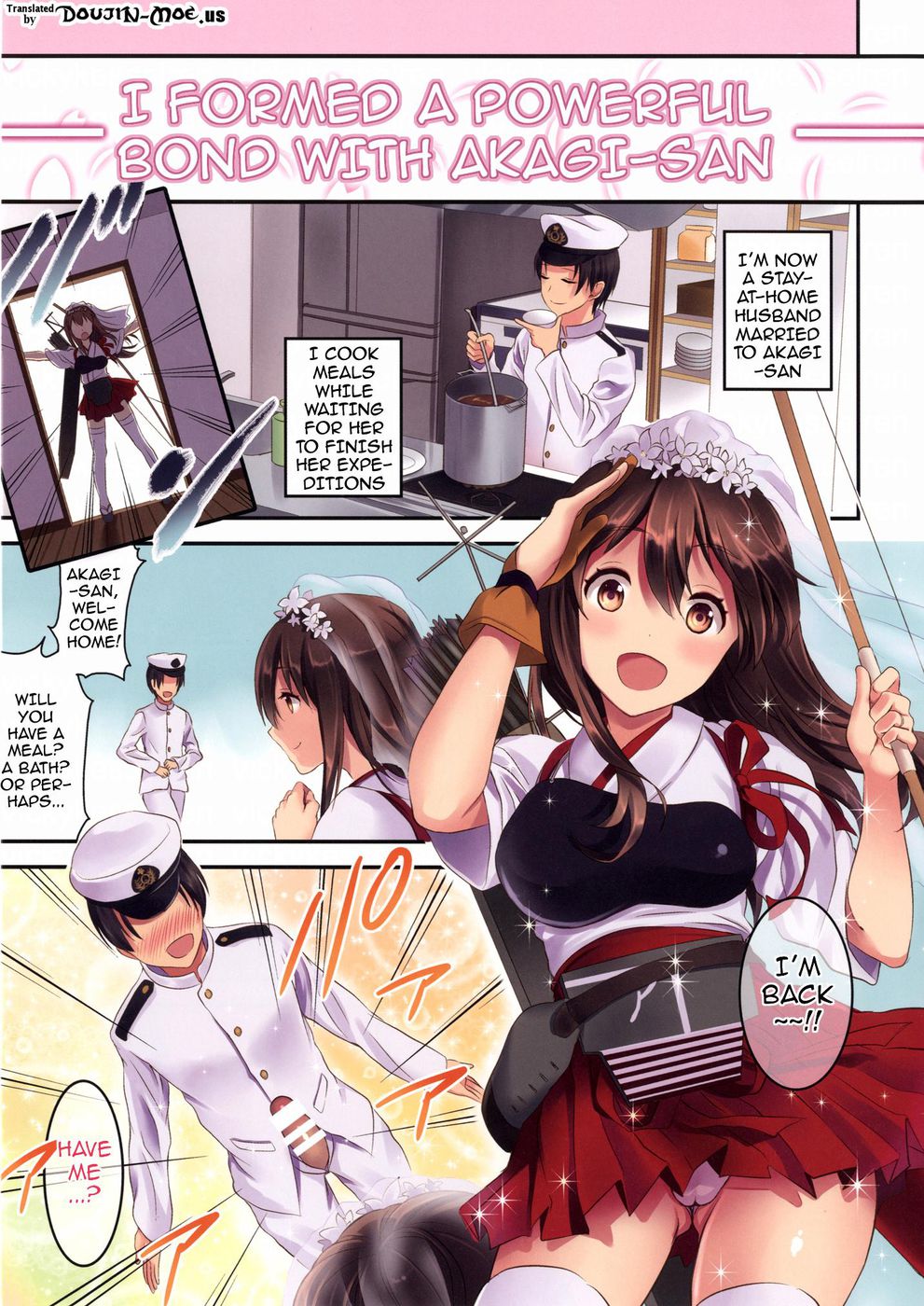 Hentai Manga Comic-Activites of Being Married to Akagi-san-Read-2